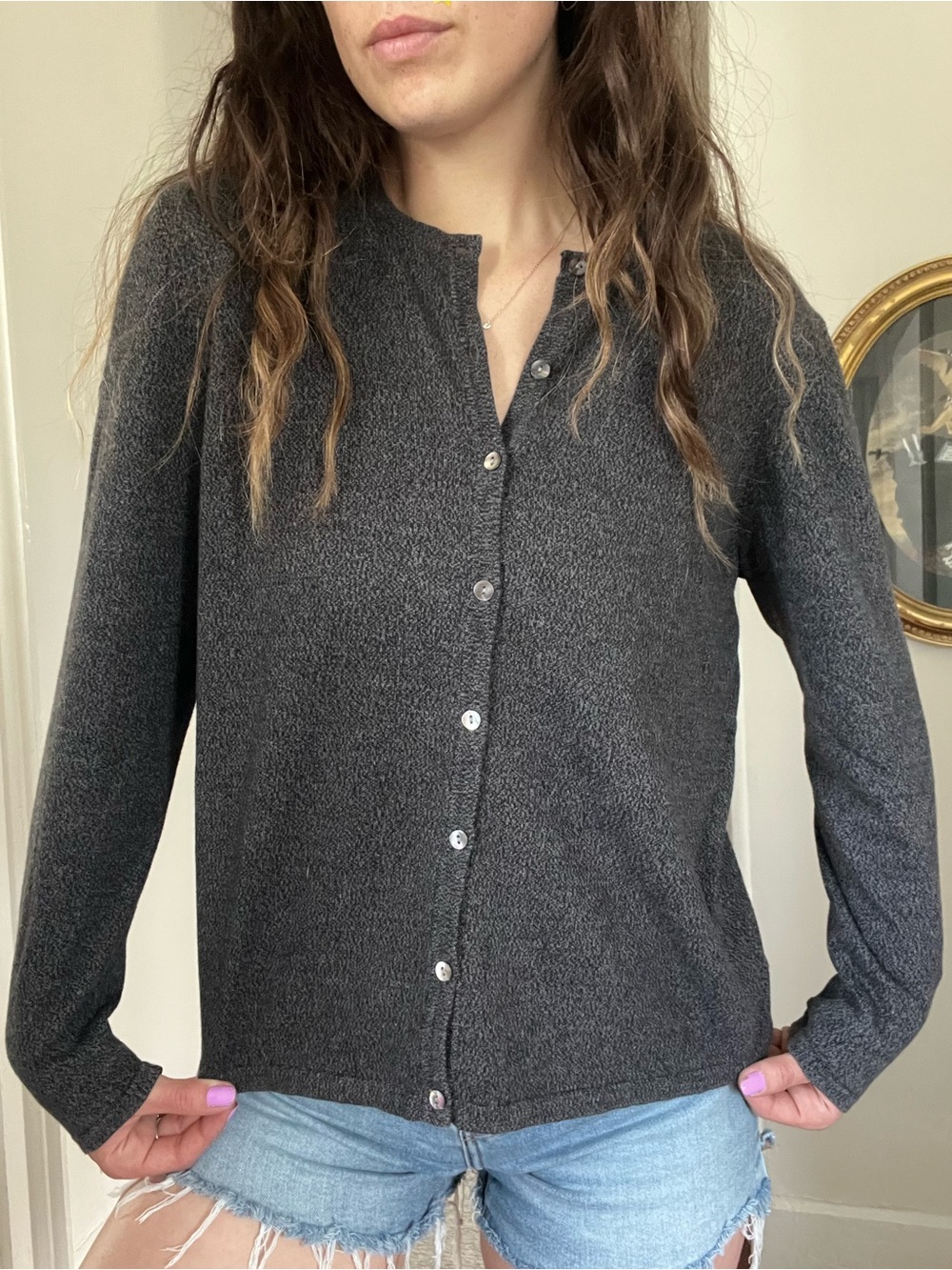 Vintage Liz Baker Cardigan Sweater